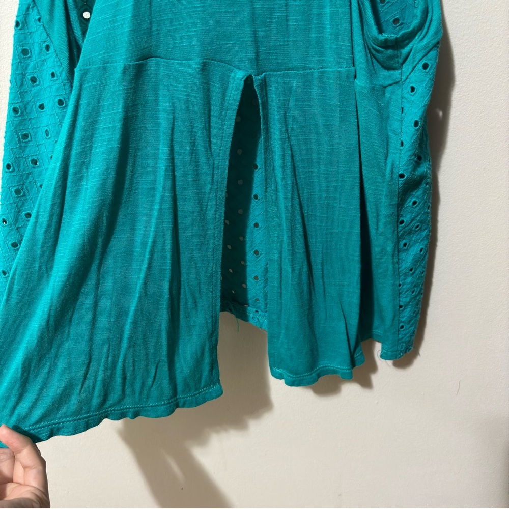 🌸American Eagle Outfitters Teal Tank Top - Picture 3 of 6